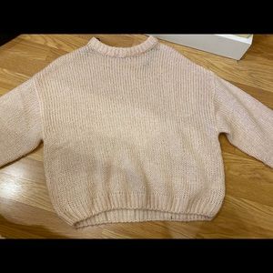 Oversized Light pink sweater